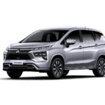 Mitsubishi Xpander putih untuk layanan sewa mobil Jakarta dengan driver profesional dari Qiana Rent Car